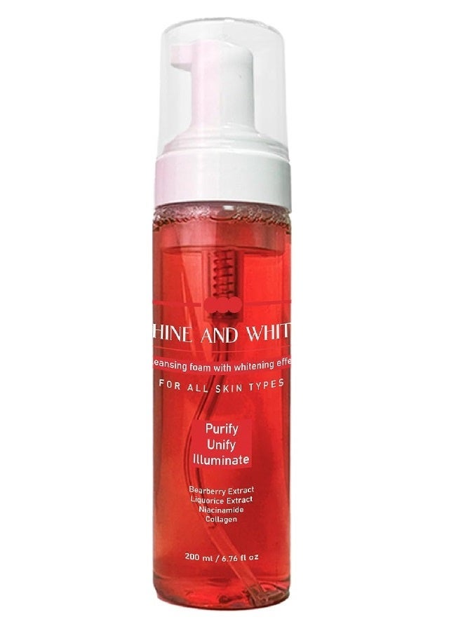 So Sandy Shine and White Foam Cleanser For Whitening - 200 ml - Image 1